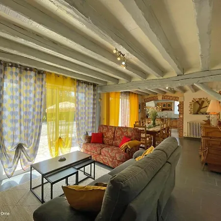 Apartmán Grande Maison Familiale En Campagne Avec Wifi Et Animaux Acceptes - Fr-1-497-182