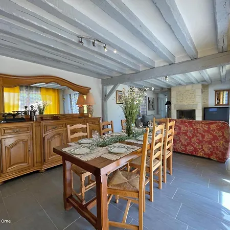 Grande Avec Studio, Nature, Confort Et Loisirs A 5 Km, 4 Chambres, Jardin Clos - Fr-1-497-182 Апартаменты La Gonfriere
