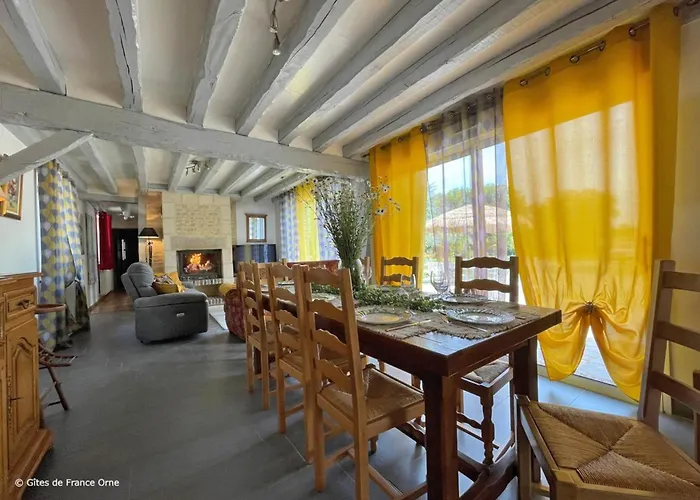 Grande Maison Familiale En Campagne Avec Wifi Et Animaux Acceptes - Fr-1-497-182 Daire La Gonfriere