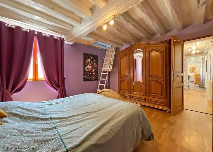 Grande Maison Familiale En Campagne Avec Wifi Et Animaux Acceptes - Fr-1-497-182 Daire La Gonfriere