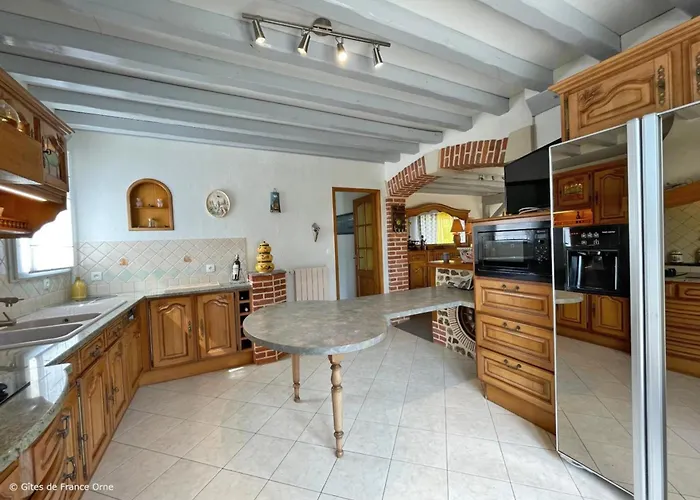 Daire Grande Maison Familiale En Campagne Avec Wifi Et Animaux Acceptes - Fr-1-497-182 La Gonfriere