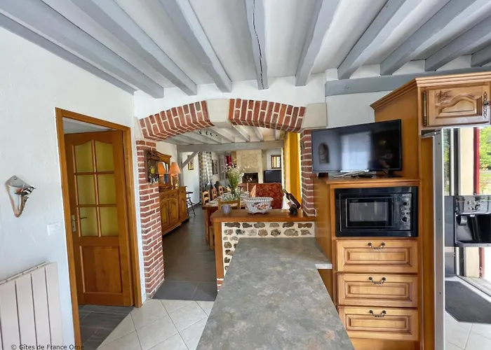 Grande Maison Familiale En Campagne Avec Wifi Et Animaux Acceptes - Fr-1-497-182 * La Gonfriere